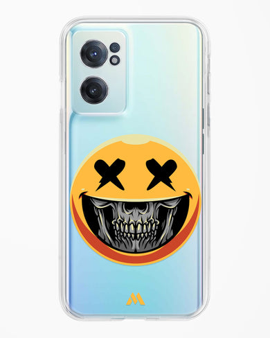 Deathwish Smiley Crystal Clear Transparent Case-(OnePlus)