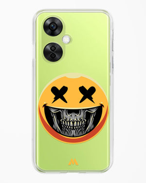 Deathwish Smiley Crystal Clear Transparent Case-(OnePlus)