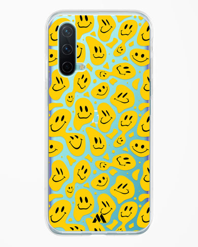 Floating Smileys Crystal Clear Transparent Case-(OnePlus)