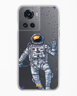Greeting From Outer Space Crystal Clear Transparent Case-(OnePlus)