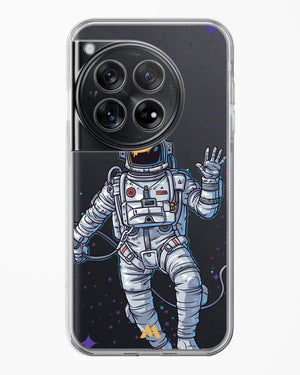 Greeting From Outer Space Crystal Clear Transparent Case-(OnePlus)