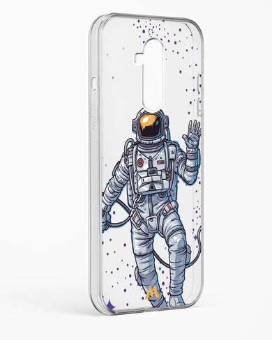 Greeting From Outer Space Crystal Clear Transparent Case-(OnePlus)