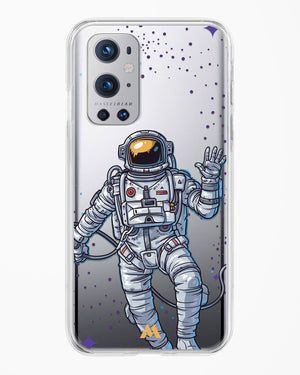 Greeting From Outer Space Crystal Clear Transparent Case-(OnePlus)
