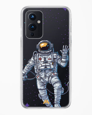 Greeting From Outer Space Crystal Clear Transparent Case-(OnePlus)