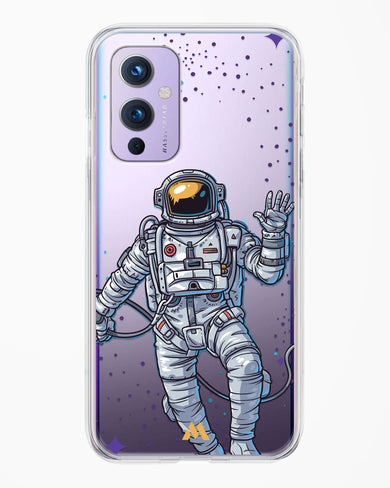 Greeting From Outer Space Crystal Clear Transparent Case-(OnePlus)