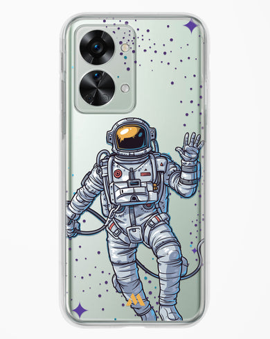 Greeting From Outer Space Crystal Clear Transparent Case-(OnePlus)