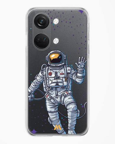 Greeting From Outer Space Crystal Clear Transparent Case-(OnePlus)