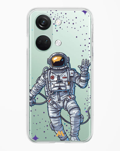 Greeting From Outer Space Crystal Clear Transparent Case-(OnePlus)