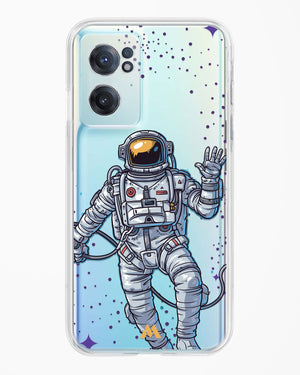 Greeting From Outer Space Crystal Clear Transparent Case-(OnePlus)