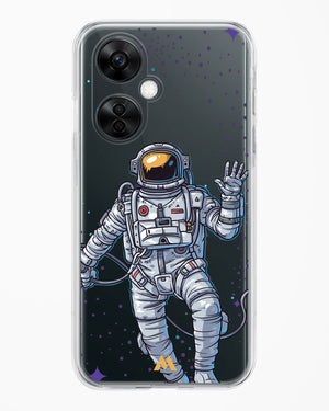 Greeting From Outer Space Crystal Clear Transparent Case-(OnePlus)