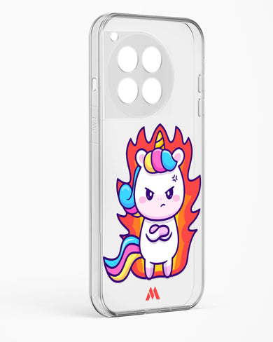 Grumpy Unicorn Crystal Clear Transparent Case-(OnePlus)