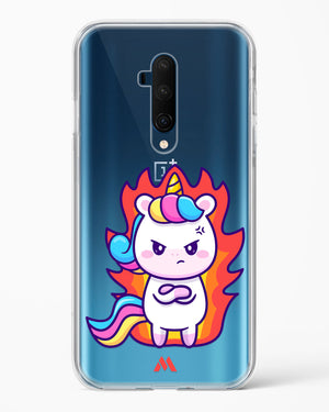 Grumpy Unicorn Crystal Clear Transparent Case-(OnePlus)