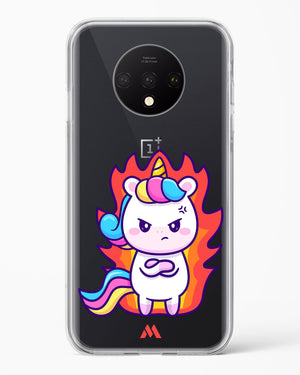 Grumpy Unicorn Crystal Clear Transparent Case-(OnePlus)