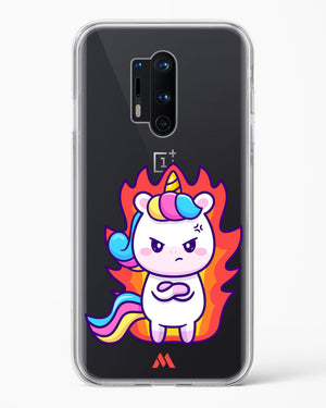 Grumpy Unicorn Crystal Clear Transparent Case-(OnePlus)