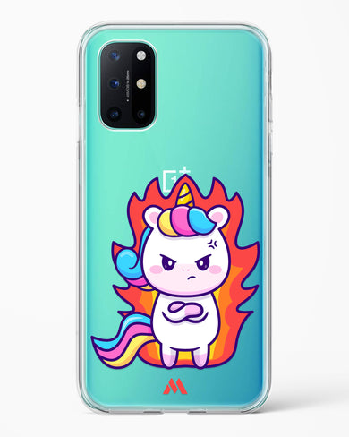 Grumpy Unicorn Crystal Clear Transparent Case-(OnePlus)