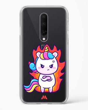 Grumpy Unicorn Crystal Clear Transparent Case-(OnePlus)