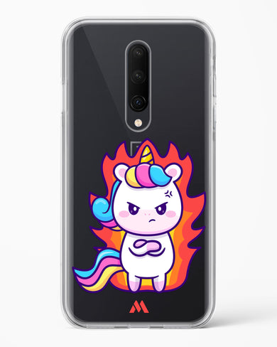Grumpy Unicorn Crystal Clear Transparent Case-(OnePlus)