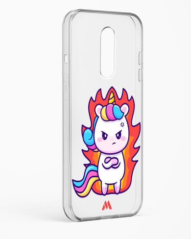 Grumpy Unicorn Crystal Clear Transparent Case-(OnePlus)