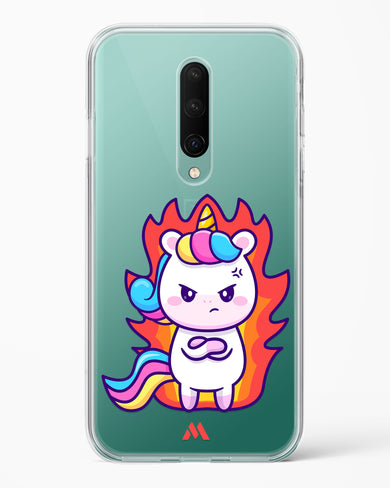 Grumpy Unicorn Crystal Clear Transparent Case-(OnePlus)