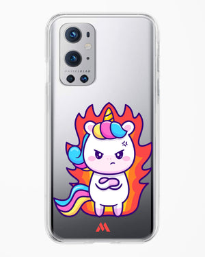 Grumpy Unicorn Crystal Clear Transparent Case-(OnePlus)