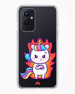 Grumpy Unicorn Crystal Clear Transparent Case-(OnePlus)