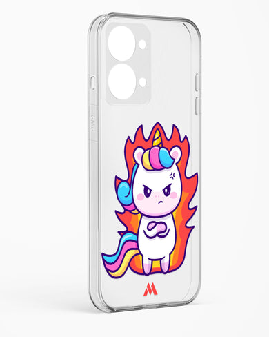 Grumpy Unicorn Crystal Clear Transparent Case-(OnePlus)