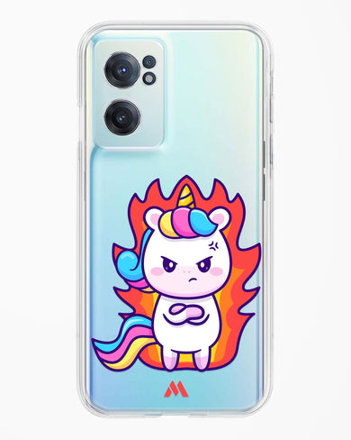 Grumpy Unicorn Crystal Clear Transparent Case-(OnePlus)