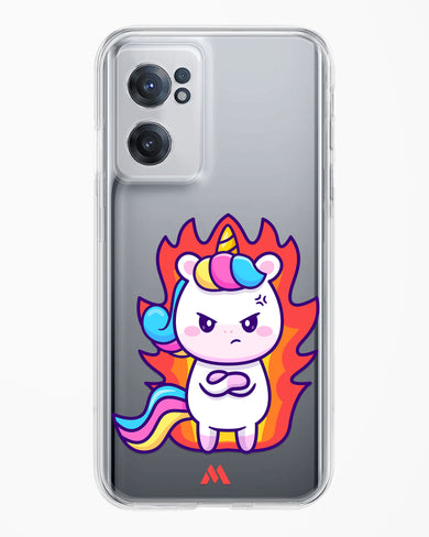 Grumpy Unicorn Crystal Clear Transparent Case-(OnePlus)