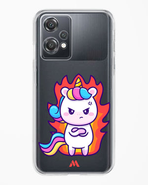 Grumpy Unicorn Crystal Clear Transparent Case-(OnePlus)