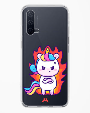 Grumpy Unicorn Crystal Clear Transparent Case-(OnePlus)