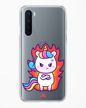 Grumpy Unicorn Crystal Clear Transparent Case-(OnePlus)