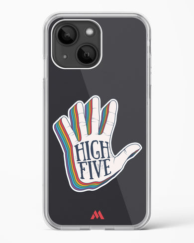 High Five Crystal Clear Transparent Case-(Apple)