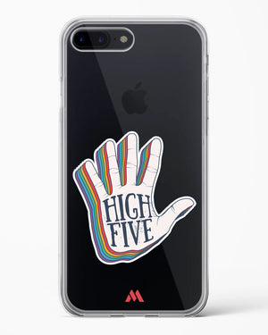 High Five Crystal Clear Transparent Case-(Apple)