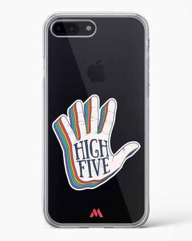 High Five Crystal Clear Transparent Case-(Apple)