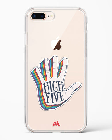 High Five Crystal Clear Transparent Case-(Apple)