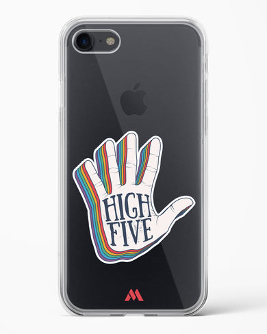 High Five Crystal Clear Transparent Case-(Apple)