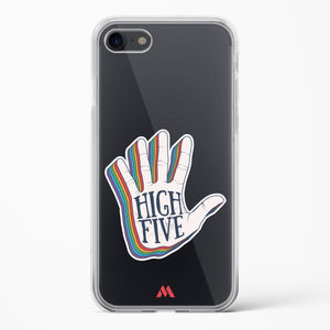 High Five Crystal Clear Transparent Case-(Apple)