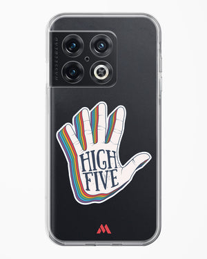 High Five Crystal Clear Transparent Case-(OnePlus)