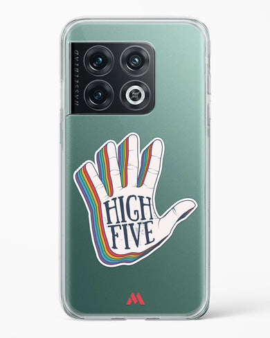 High Five Crystal Clear Transparent Case-(OnePlus)