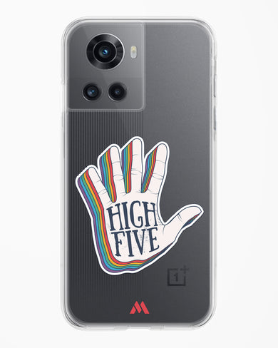 High Five Crystal Clear Transparent Case-(OnePlus)