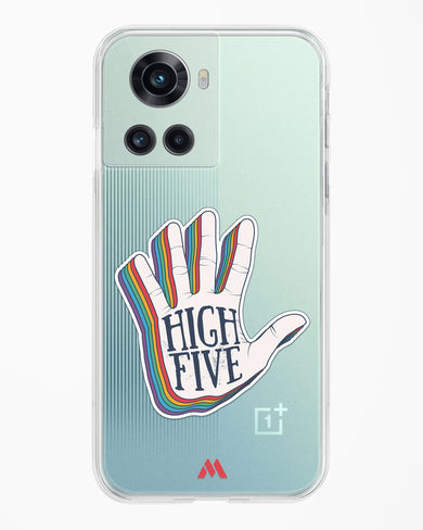 High Five Crystal Clear Transparent Case-(OnePlus)