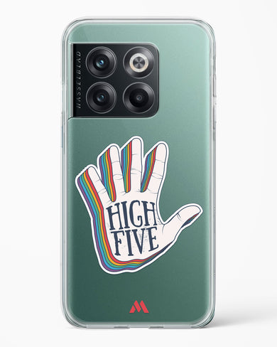 High Five Crystal Clear Transparent Case-(OnePlus)