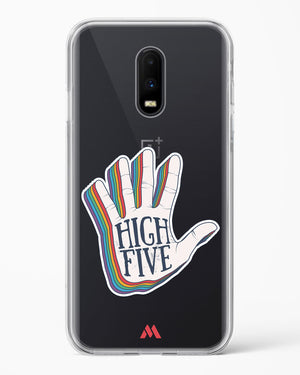 High Five Crystal Clear Transparent Case-(OnePlus)