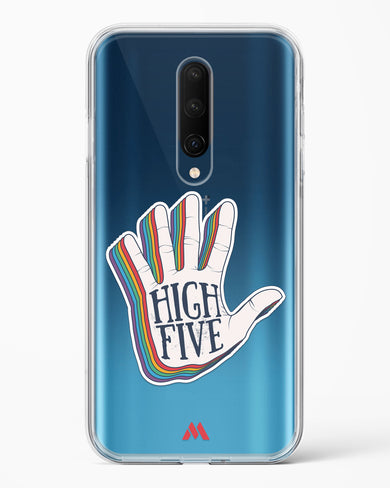 High Five Crystal Clear Transparent Case-(OnePlus)