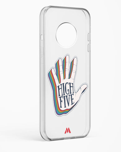 High Five Crystal Clear Transparent Case-(OnePlus)