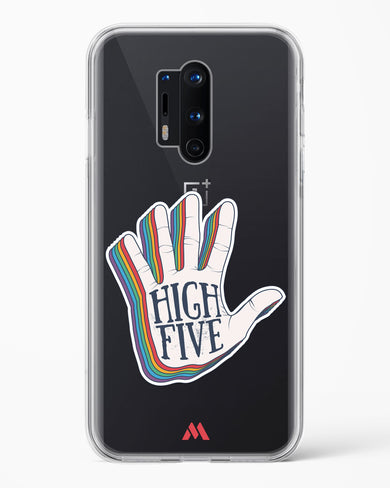 High Five Crystal Clear Transparent Case-(OnePlus)