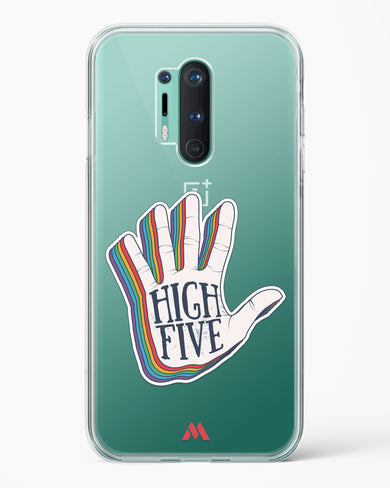 High Five Crystal Clear Transparent Case-(OnePlus)