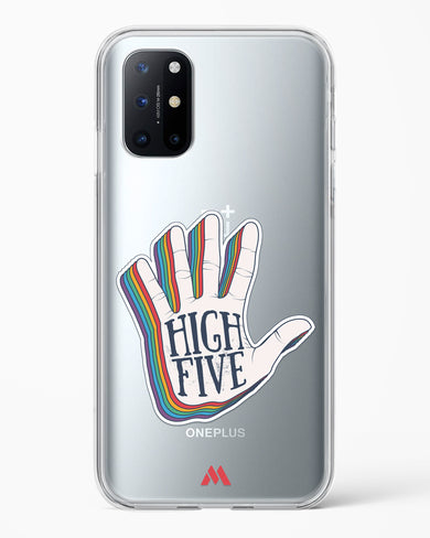 High Five Crystal Clear Transparent Case-(OnePlus)