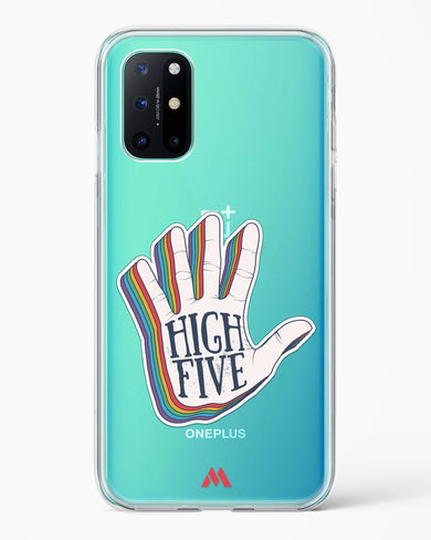 High Five Crystal Clear Transparent Case-(OnePlus)