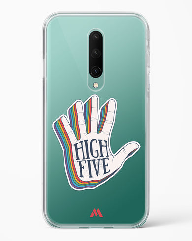 High Five Crystal Clear Transparent Case-(OnePlus)